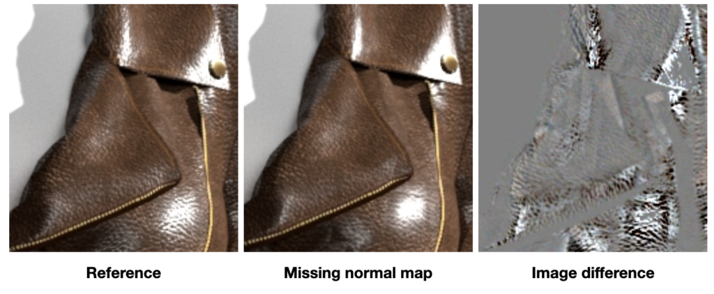 Missing normal map